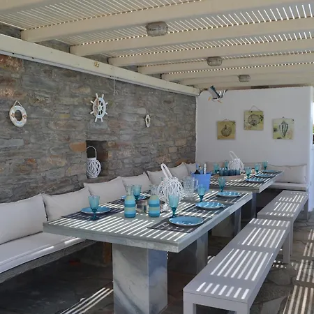 Luxury Kea With Private Pool, Basketball Court & Stunning Views Near The Port * Vourkárion