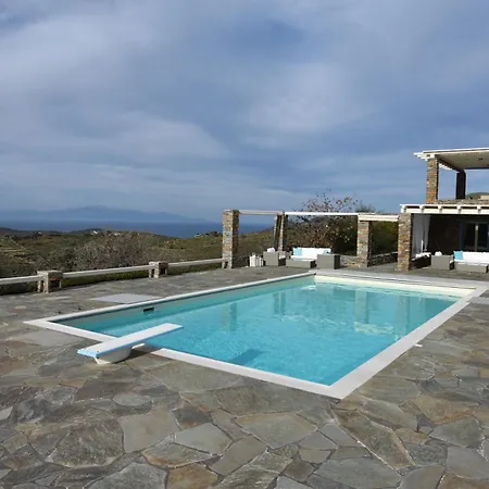 Luxury Kea With Private Pool, Basketball Court & Stunning Views Near The Port Villa *