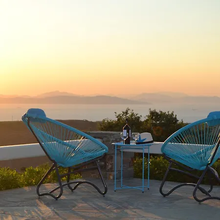Luxury Kea With Private Pool, Basketball Court & Stunning Views Near The Port וילה Vourkárion