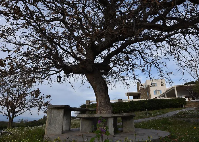 Luxury Kea With Private Pool, Basketball Court & Stunning Views Near The Port *